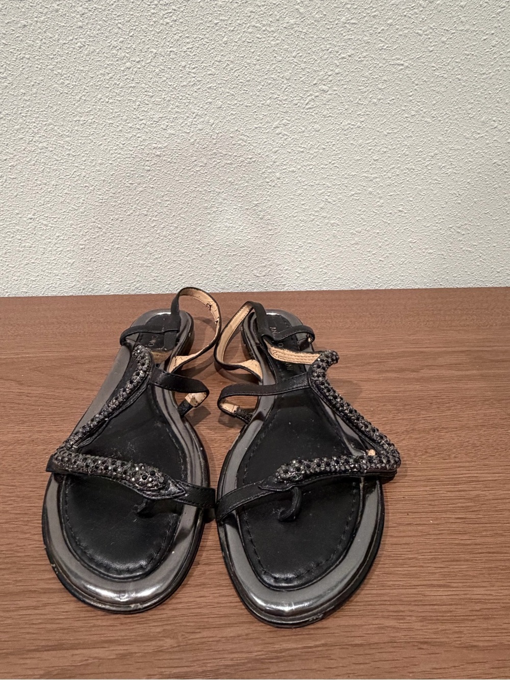 Antonio Melani Crystal Snake Sandals - Women’s 8.5